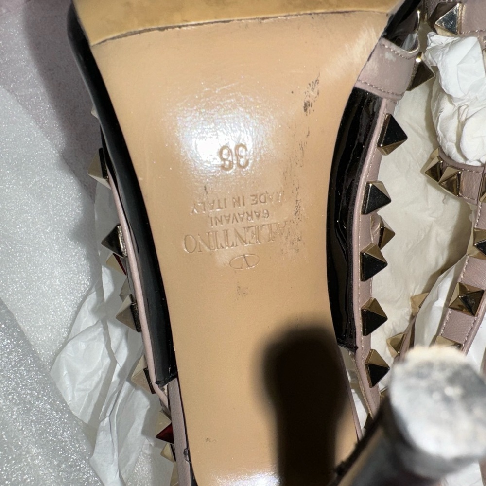 Valentino Rock stud black heels - Picture 8 of 14